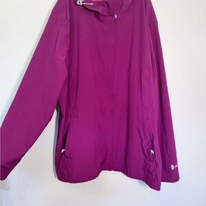 Free Country Women's Magenta Rain Jacket